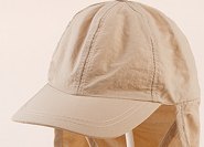 Kids' Legionnaire Sun Cap — Khaki
