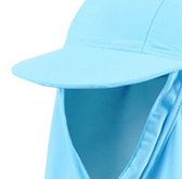 Kids' Legionnaire Sun Cap — Sky Blue