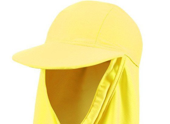 Kids' Legionnaire Sun Cap — Yellow