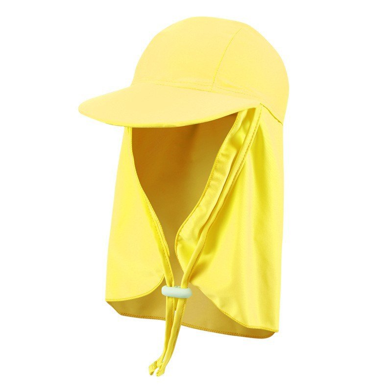 Kids' Legionnaire Sun Cap — Yellow