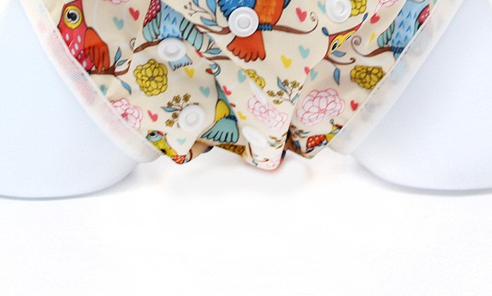Reusable Swim Diaper — Owl Print