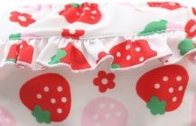 Pañal de natación reutilizable — fresas