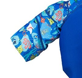 Traje flotador infantil — océano