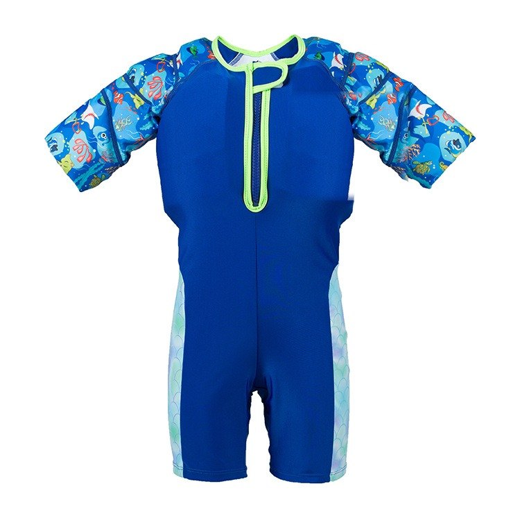 Traje flotador infantil — océano