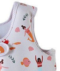 Kids' Foam Float Vest — Mermaid