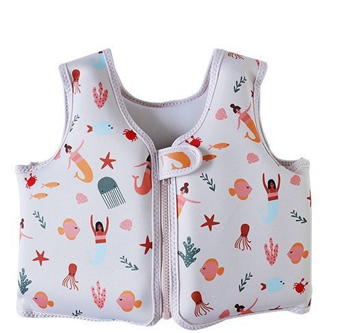 Kids' Foam Float Vest — Mermaid