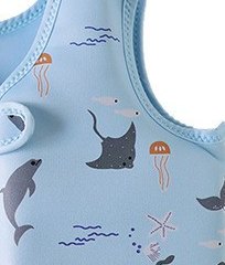 Chaleco flotador de espuma infantil — océano