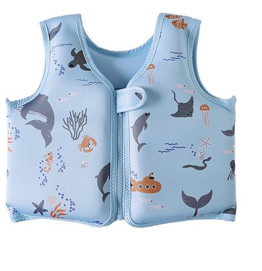 Kids' Foam Float Vest — Ocean
